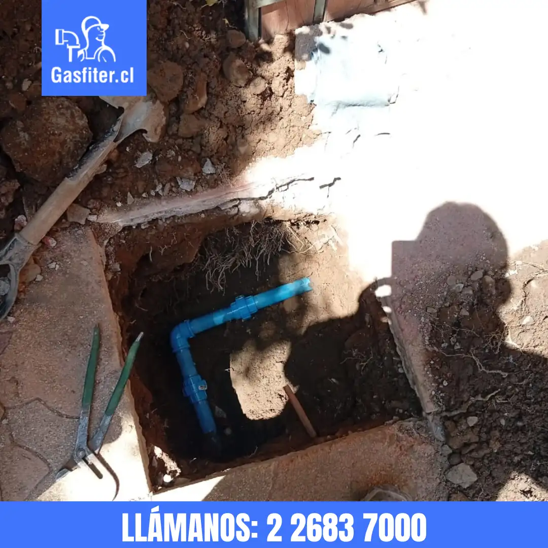 Reparación de cañerías enterradas con fuga